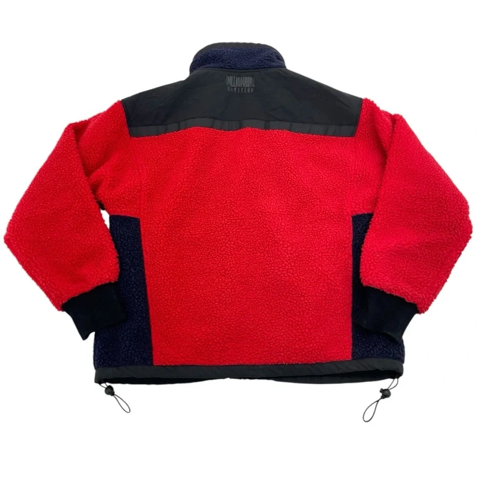 Billionaire Boys Club Fleece Wind Stopping Jacket Large Blue/Red